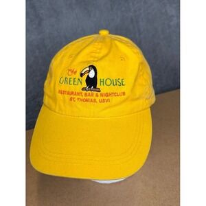 Toppers Yellow St Thomas USVI The Green House Toucan Hat Style 2910 Islander